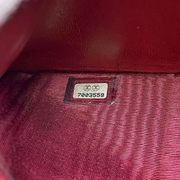 Chanel Bifold Wallet Ec22876 Red Coco Mark A13496 - Picture 10 of 10